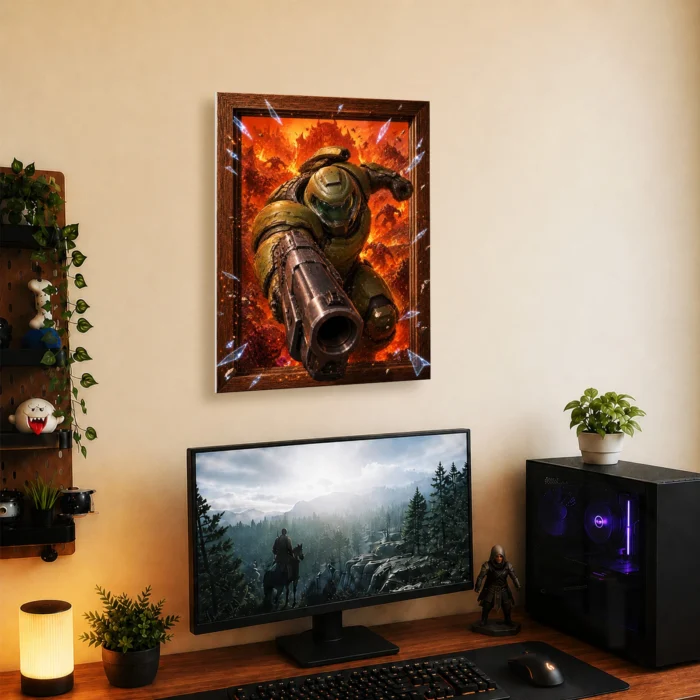 Doom Metal Poster Wall Decor - A - Image 4