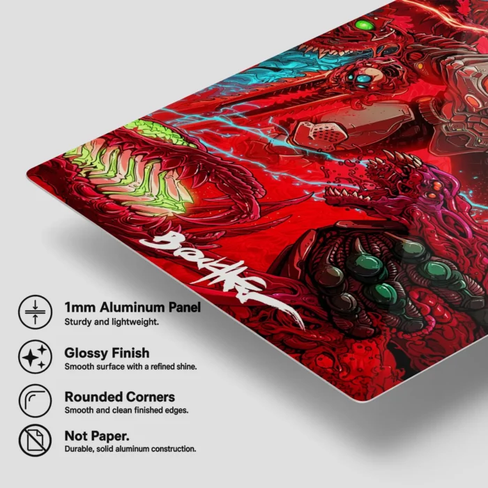 Doom Metal Poster Wall Decor - B - Image 5
