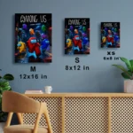 AU Metal Poster Wall Decor - F - Image 6