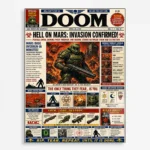 Doom Metal Poster Wall Decor - C