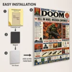 Doom Metal Poster Wall Decor - C - Image 2