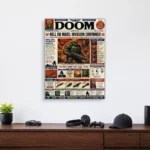 Doom Metal Poster Wall Decor - C - Image 3