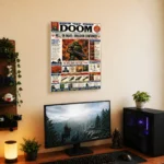 Doom Metal Poster Wall Decor - C - Image 4