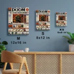 Doom Metal Poster Wall Decor - C - Image 6