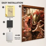 ER Malenia Metal Poster Wall Decor - Image 2
