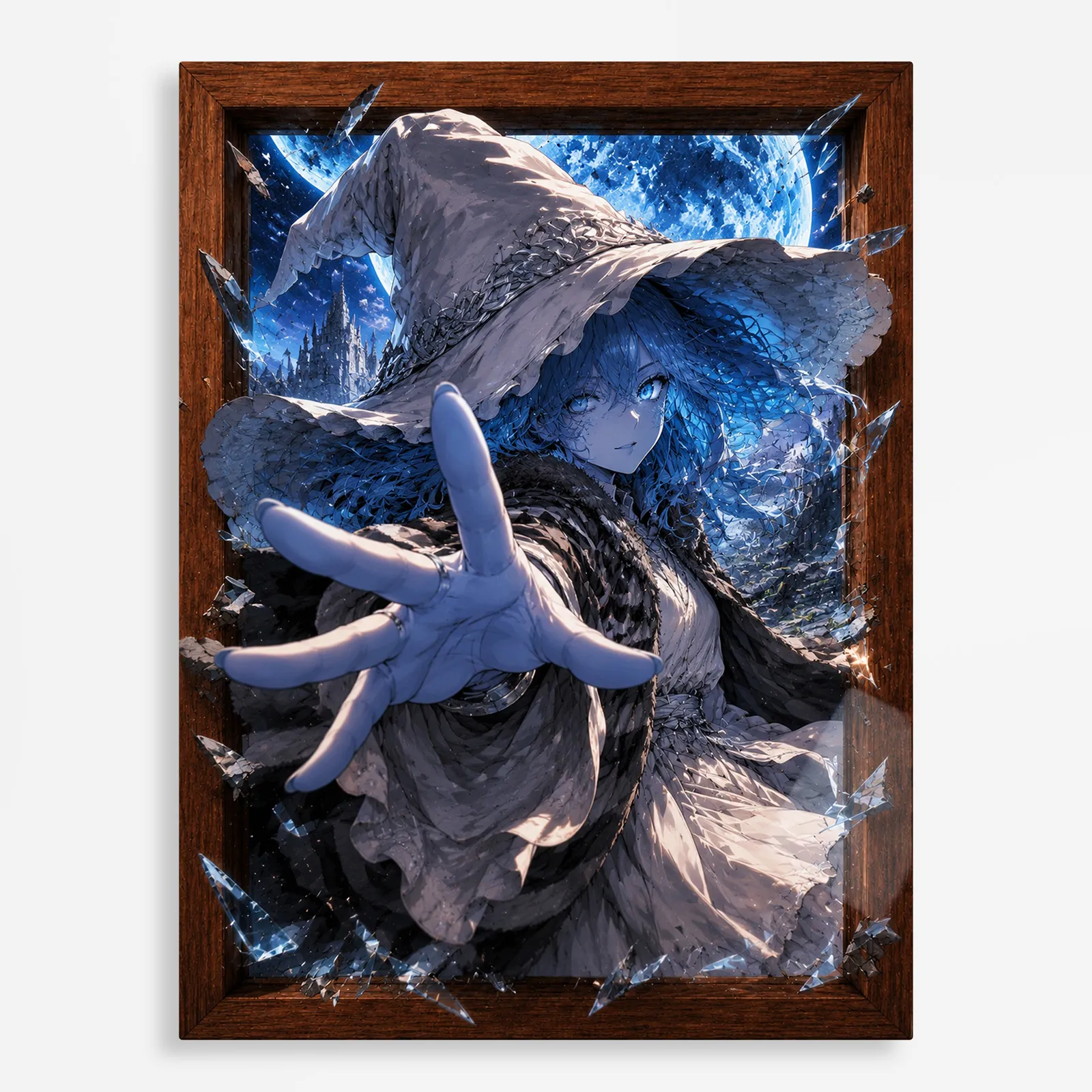 video game metal poster (72) s1 ER Ranni Metal Poster Wall Decor - Image 1