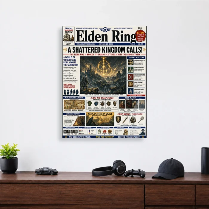 ER Metal Poster Wall Decor - Image 4