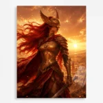 ER Malenia Metal Poster Wall Decor - A
