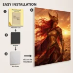 ER Malenia Metal Poster Wall Decor - A - Image 2
