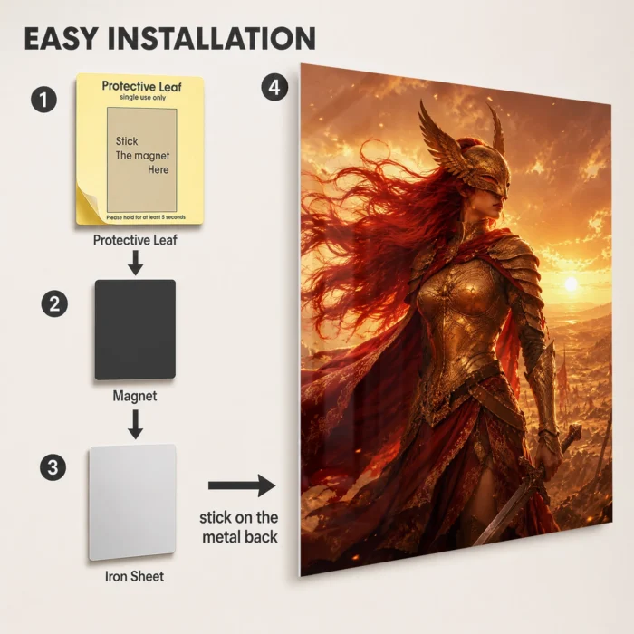 ER Malenia Metal Poster Wall Decor - A - Image 2