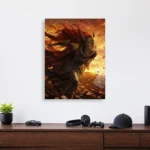 ER Starscourge Radahn Metal Poster Wall Decor - Image 4