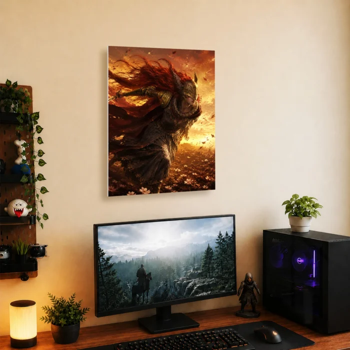 ER Starscourge Radahn Metal Poster Wall Decor - Image 5