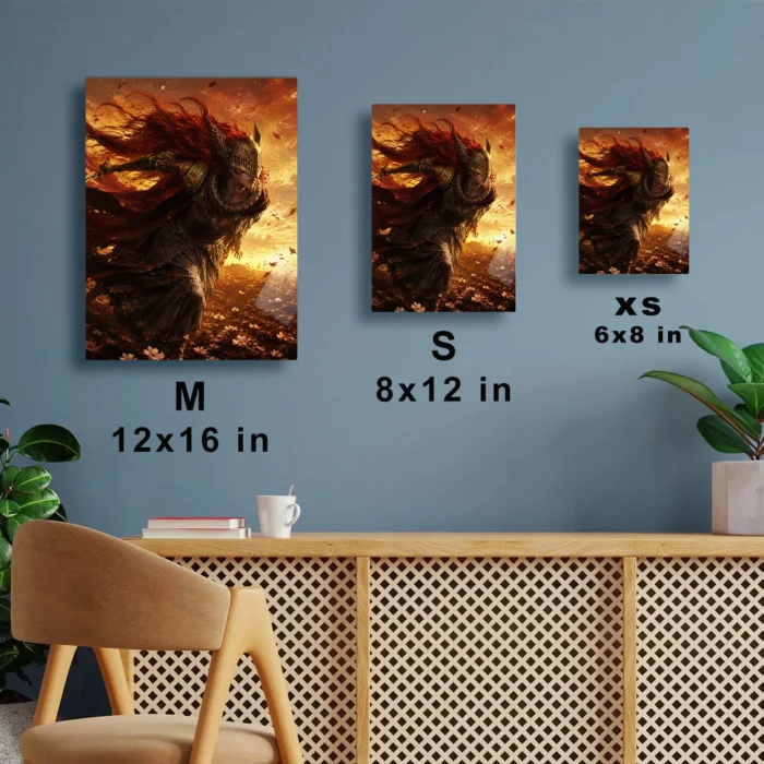 ER Starscourge Radahn Metal Poster Wall Decor - Image 7