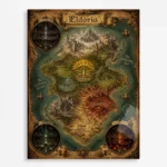 ER Metal Poster Wall Decor - B