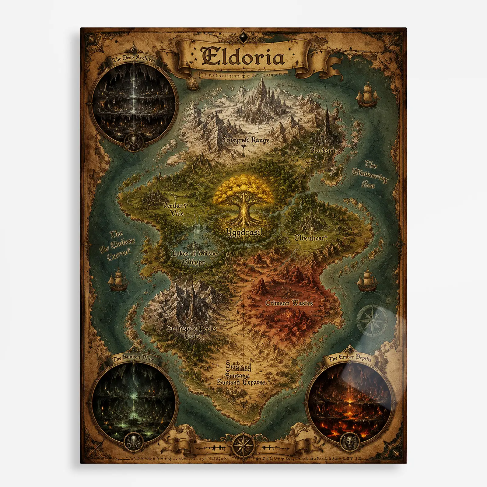 video game metal poster (77) s1 ER Metal Poster Wall Decor - B - Image 1