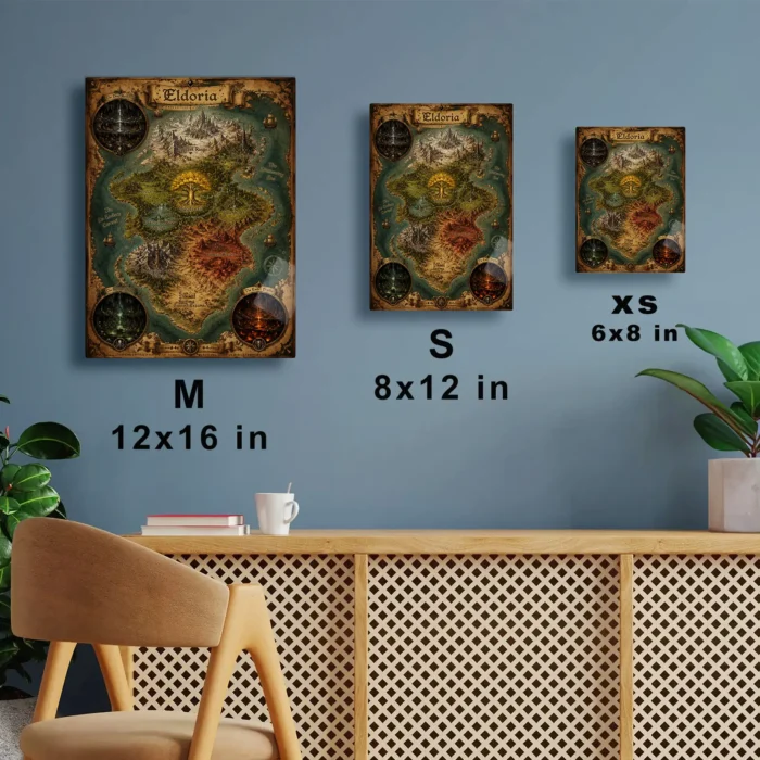 ER Metal Poster Wall Decor - B - Image 7