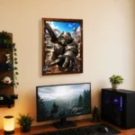 Wasteland Power Armor Metal Poster Wall Decor - Image 4