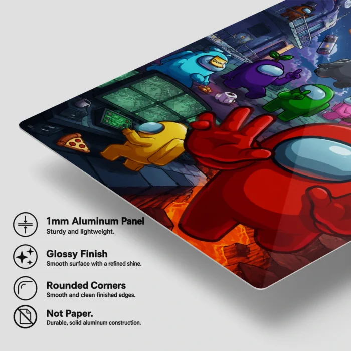AU Metal Poster Wall Decor - G - Image 6