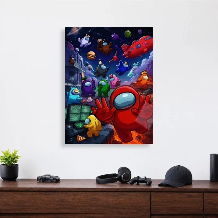 AU Metal Poster Wall Decor - G - Image 4
