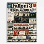 Wasteland 3 Metal Poster Wall Decor