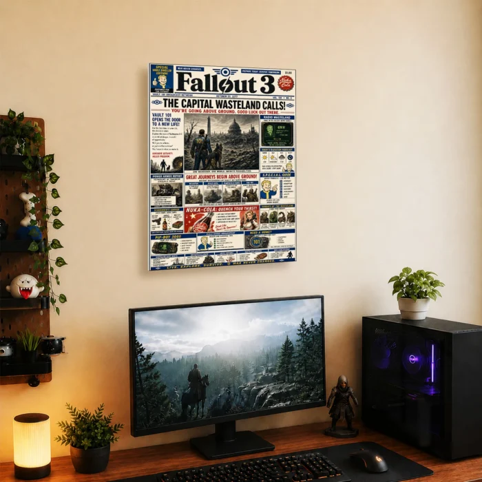 Wasteland 3 Metal Poster Wall Decor - Image 5