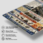 Wasteland 4 Metal Poster Wall Decor - Image 5