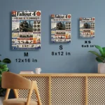 Wasteland 4 Metal Poster Wall Decor - Image 6
