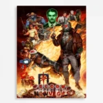Wasteland New Vegas Metal Poster Wall Decor