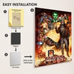 Wasteland New Vegas Metal Poster Wall Decor - Image 2