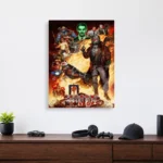 Wasteland New Vegas Metal Poster Wall Decor - Image 3