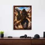 Wasteland New Vegas NCR Ranger Metal Poster Wall Decor - A - Image 3