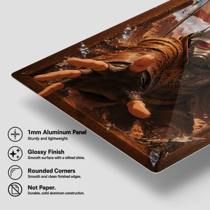 Wasteland New Vegas NCR Ranger Metal Poster Wall Decor - B - Image 5