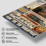 Wasteland New Vegas Metal Poster Wall Decor - A - Image 5