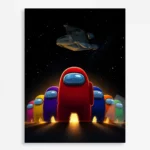 AU Metal Poster Wall Decor - H