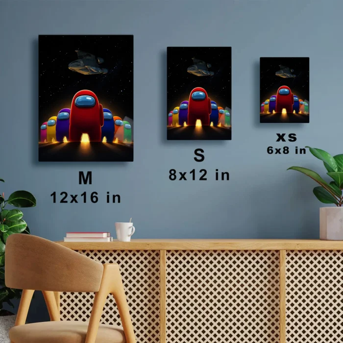 AU Metal Poster Wall Decor - H - Image 7