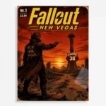 Wasteland New Vegas Metal Poster Wall Decor - B