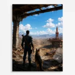 Wasteland 4 Metal Poster Wall Decor - A