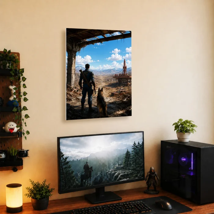 Wasteland 4 Metal Poster Wall Decor - A - Image 4