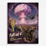 Wasteland 4 Metal Poster Wall Decor - B