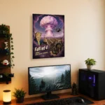 Wasteland 4 Metal Poster Wall Decor - B - Image 4
