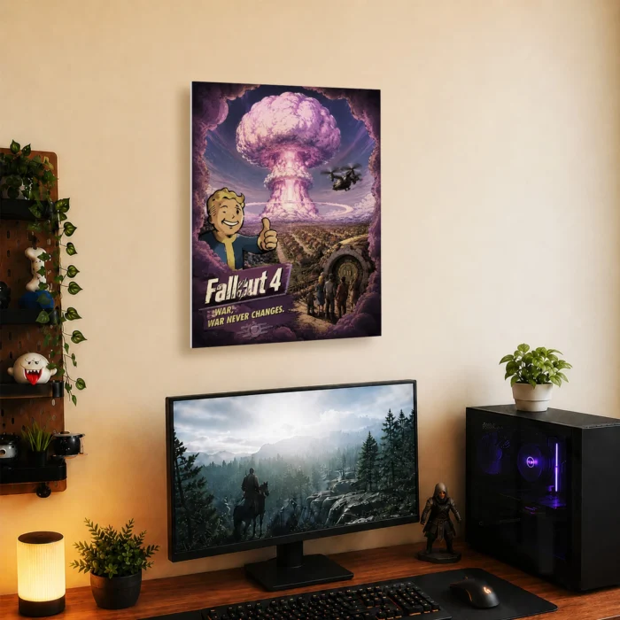 Wasteland 4 Metal Poster Wall Decor - B - Image 4