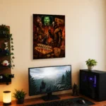 Wasteland 4 Metal Poster Wall Decor - C - Image 4