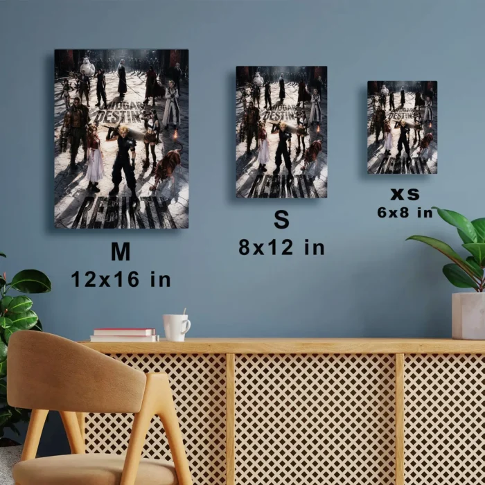 FFVII Sephiroth Metal Poster Wall Decor - Image 6